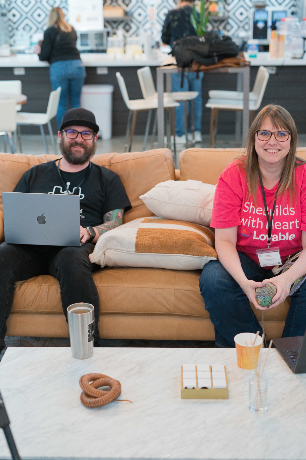 Origin Stories couch