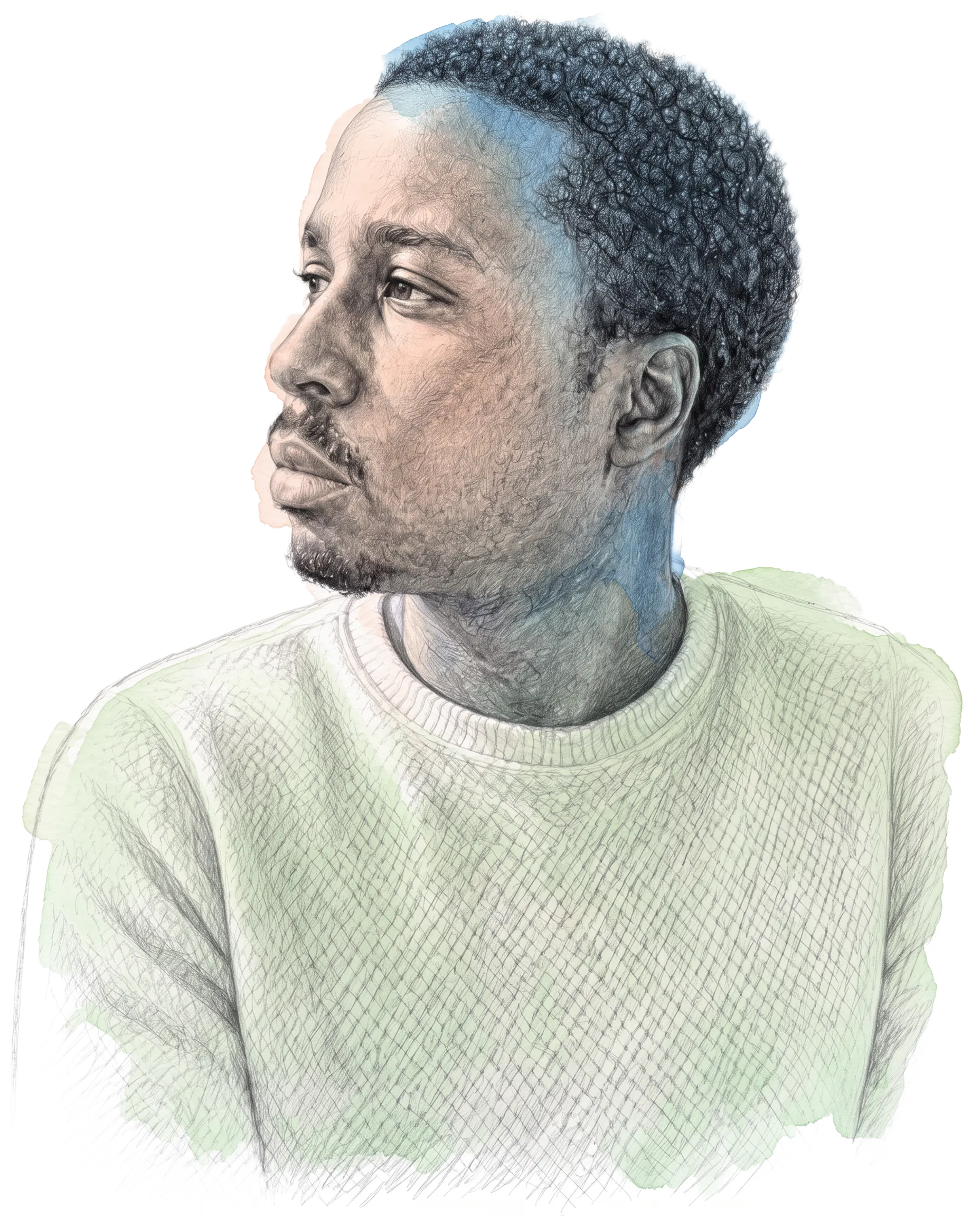 Molubah Seley, Founder & CEO at Origin House, illustrated