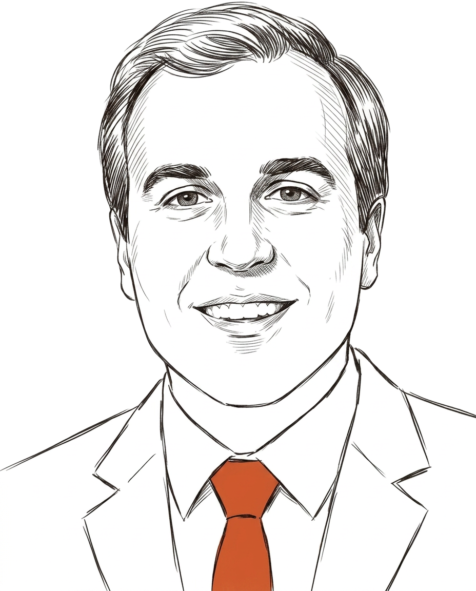 Timothy Lambrecht, Board Chairman at Origin House, illustrated