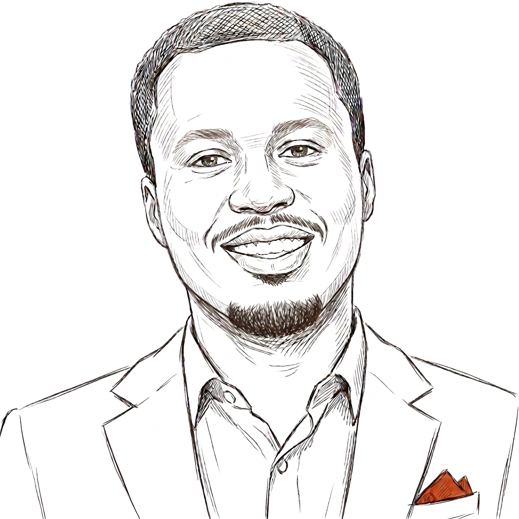 Molubah Seley, General Partner & Founder at Origin House, illustrated